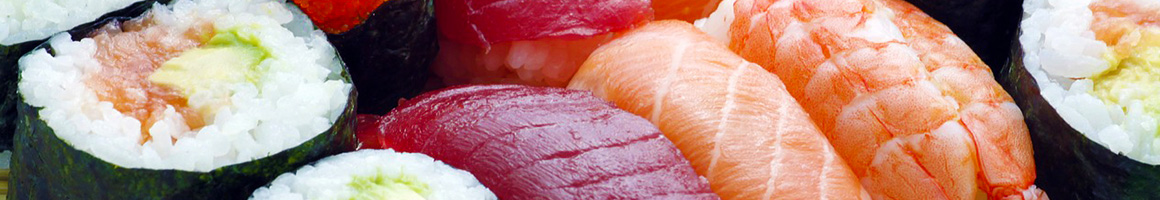 Eating Seafood Sushi at Aqua restaurant in Tampa, FL.